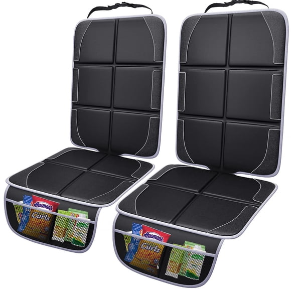 Protector de asiento de auto Gimars XL de 5 capas impermeable, paquete de 2