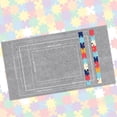 thumbnail image 3 of YAHHU Portable Puzzle Mat Felt Storage Blanket for Up To 1500 Pieces, Non Slip Jigsaw Board Carpet Accessories for Children and Adults, 46x26 inches / 116x66 cm, Gray, 3 of 9