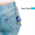 thumbnail image 1 of asddcavvf Stainless Steel Key Chain Twelve In One Functional Outdoor Mountaineering Key Chain Boys Camping Gear, 1 of 4