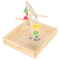 thumbnail image 2 of Reliable Solid Wood Solid Wood  Stand,  Training Frame, Durable Birds Cage Training Frame For  Stand Bird Shelf, 2 of 8