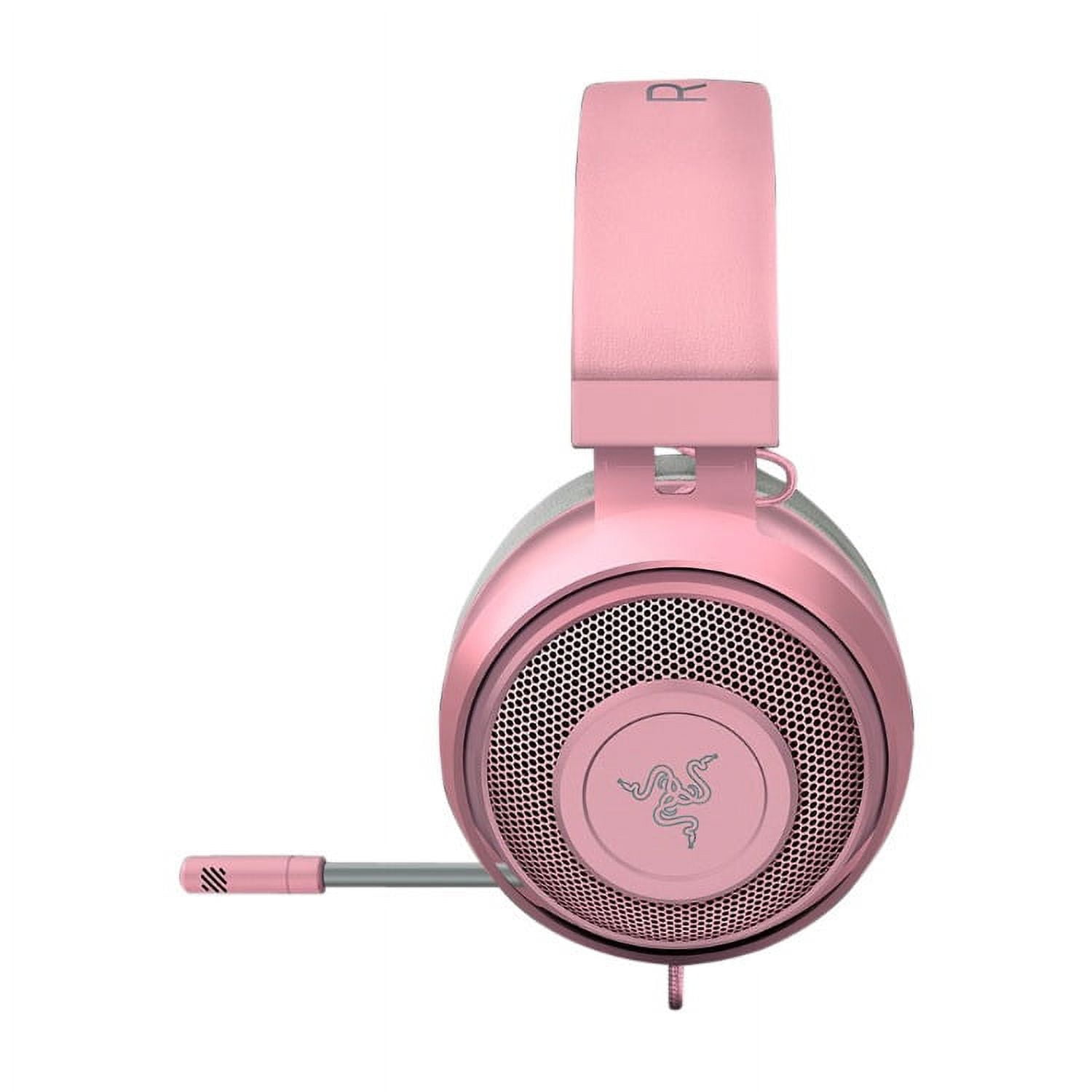 Headset gaming Razer Kraken Quartz Rosa - Auriculares para