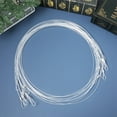 thumbnail image 4 of Phenofice 12pcs Strong Ropes for Hanging Ornaments Nylon Silver Robust and Resilient, 4 of 7