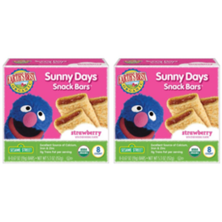 (3 Pack) Earth's Best Organic Sunny Day Toddler Snack Bars with Cereal Crust, Made With Real Strawberries - 8 (Best Snakes For Handling)