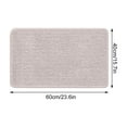 thumbnail image 3 of Bath Mat, Super Absorbent and Non-Slip Memory Foam Bathroom Rug, Quick Dry Shower Floor Mat with Thick Cushion, Machine Washable Plush Bath Mat for Tub Safety, 3 of 10