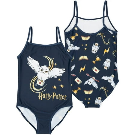 Harry Potter Girls Hogwarts One Piece Swimsuit | Walmart Canada