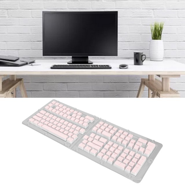 CAPAS DE TECLAS DE TECLADO, 129 TECLAS PBT TEMA DE PUDÍN PBT ATRUA OEM CREADUCIDA DOS TALLAS DE MOLLDEO POR INYCCIÓN DE COLOR COLORTO DE TECLADOS MECÁNOS CON ACABADO