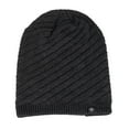 thumbnail image 3 of Hauaitttt Fashion Couples Women Men Sport Style Solid Stripe Keep Warm Winter Outdoor Knitted Hats Rabbit Ears Hat Men Trainman Hat Hat Men Leather Winter Toboggan Men Mens Cold Weather Caps Winter, 3 of 4