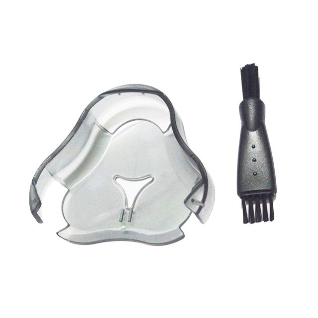 Protector de Cabezal Ronsit Azul para Afeitadora Norelco RQ12 RQ11 + Cepillo de Limpieza
