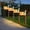 #-09A, variant on 4-Pack American Flag LED Pathway Lights, Easy Install Waterproof Outdoor Lights for Courtyard Lawn Decoration A
