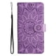 thumbnail image 3 of Funda tipo cartera GANGXUN para Motorola Moto G56 , diseño girasol, cuero PU, soporte, cierre magnético, tarjetero, 3 of 5