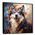 thumbnail image 2 of Designart "Majestic Alaskan Malamute II" Animals Dog Floater Framed Canvas Prints, 2 of 5