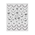 thumbnail image 6 of Yiran Lace French Edge Nail Art Sticker, MO476, 6 of 11