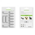 thumbnail image 1 of Flexible Cable Organizer USB Cable Management Wire Holder Winder Tidy Silicone Clips Mouse Keyboard Earphone Protector Style B, 1 of 5