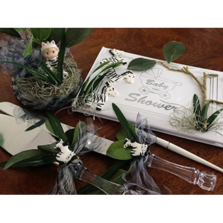 Baby Shower Zebra Safari Jungle Guest Book Keepsake Guest Book Cake Baby Shower Zebra Safari Jungle Guest Book Keepsake Guest Book Cake