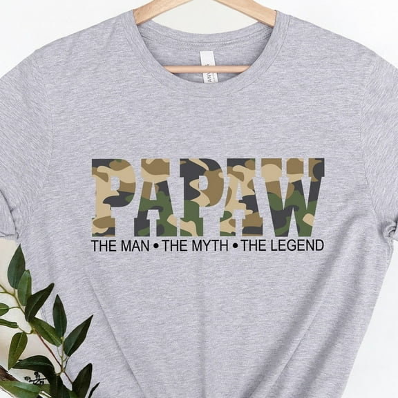 Legend Papaw Shirt, Military Papaw Tee, Fathers Day Gift, Myth Papaw Shirt, Fathers Day Shirt, Cute Papaw Shirt, Gift For Father, Papaw Tee Unisex S-5XL Hot Trending Shirt, Vintage Birthday Gift