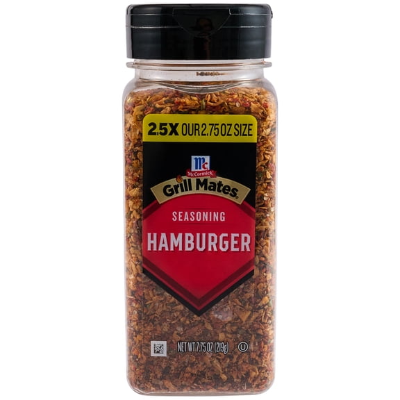 Grill Mates Hamburger Seasoning, 7.75 oz Bottle