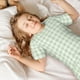 thumbnail image 5 of Balery Pistachio Green Checkboard Conjunto de Pijama Infantil de Manga Corta con Estampado – Ropa de Dormir de Algodón Suave-Medium, 5 of 6