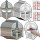 thumbnail image 1 of Kit de manualidades Blueweenly Colorea tu propia máscara de caballero para niños, paquete de 24, 1 of 7