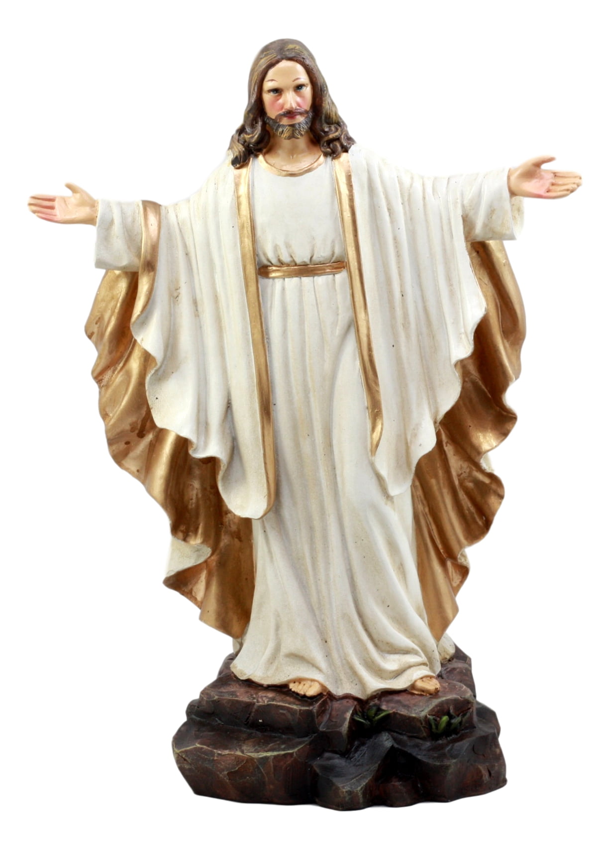 You Are The Light Of The World Jesus Christ With Open Arms Statue 11.5 ...