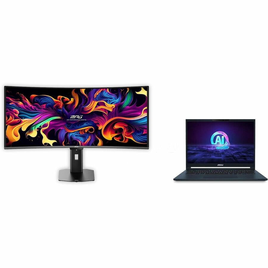 MSI MPG 341CQR QD-OLED X36, MPG341CQRQDOLEDX36, Gaming Monitor, 34" UWQHD 360Hz QD-OLED, AMD FreeSync, HDMI, DisplayPort