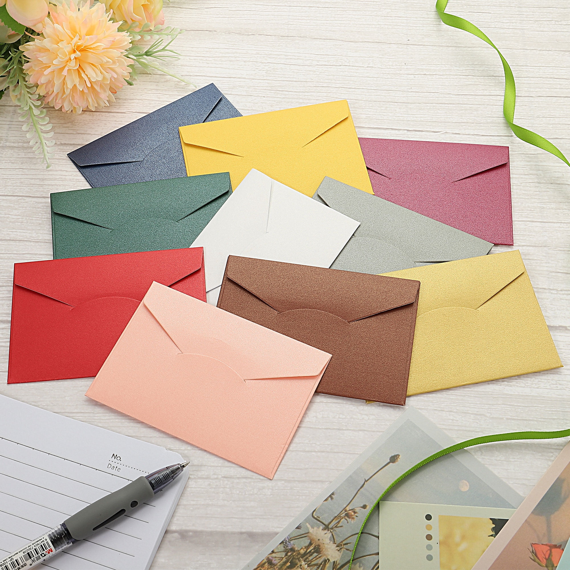 Unique Bargains V Flap Envelopes Invitation Envelope Lake Blue