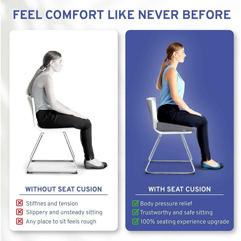 Orthopedic Firm Chair Lumbar Support Cushion Set Non-Slip Bottom Coccyx  Pads Warm Adjustable Curvature Low Back Pain Relief Lumbar Relax Pillow for