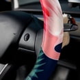 thumbnail image 5 of Flamingo 14.5 Inch Printing PVC Leather Car Wheel Cover Auto Accessories Steering Wheel Covers, 5 of 6
