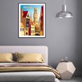 thumbnail image 5 of Cuadros Decorativos Pintura de diamante 5D Ciudad abstracta DIY Taladro redondo completo Decoración Trabajo hecho a mano Regalos JShteea Nuevos Originales, 5 of 5