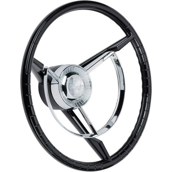 1956-57 Ford Thunderbird Steering Wheel With Horn Button, 15 Inch