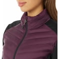 thumbnail image 4 of 32 Degrees Women's Mixed Media Jacket (Potent Purple,S), 4 of 6