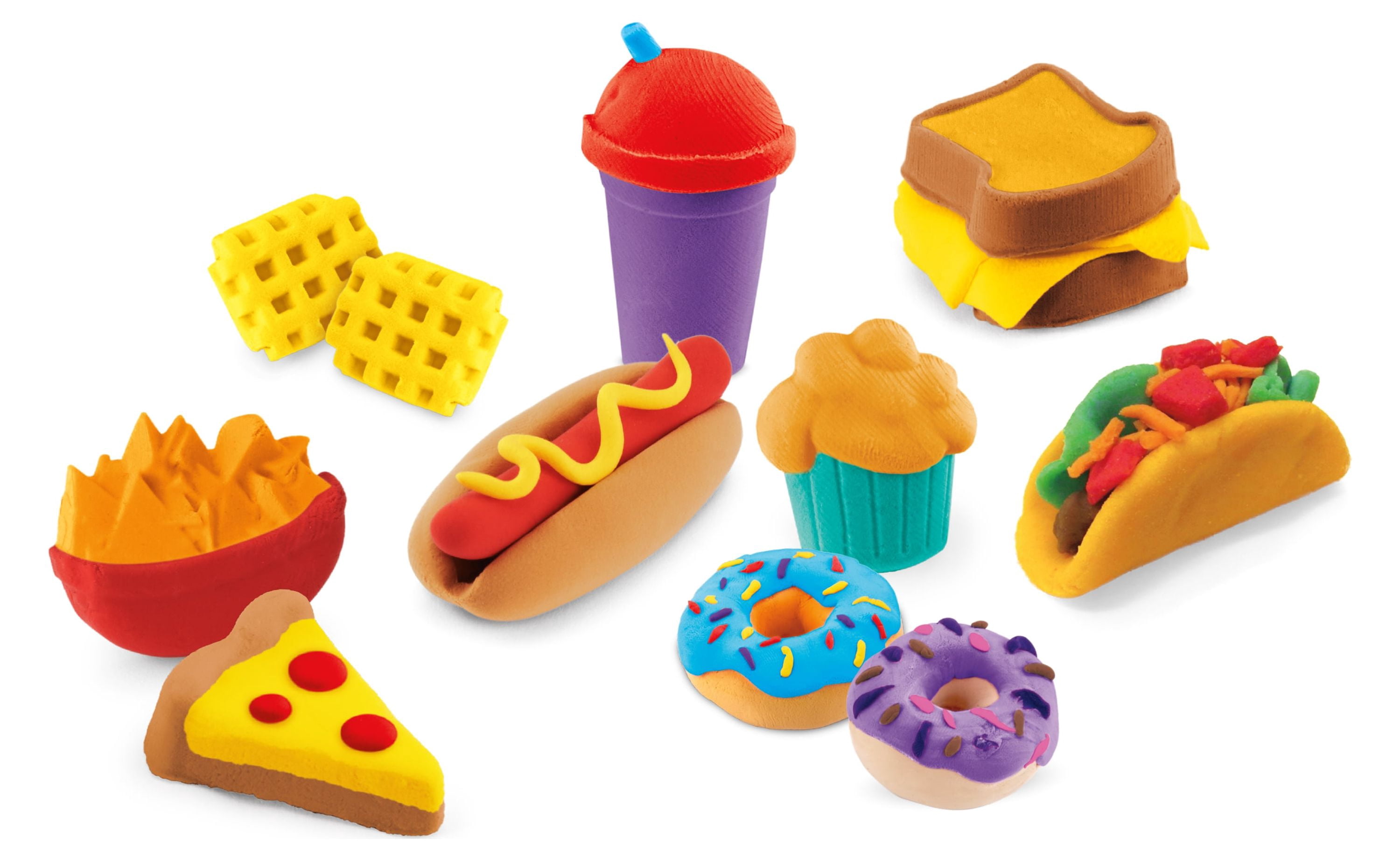 Cra-Z-Art Softee Dough Drive-Thru Set for Indoor Playground Fun