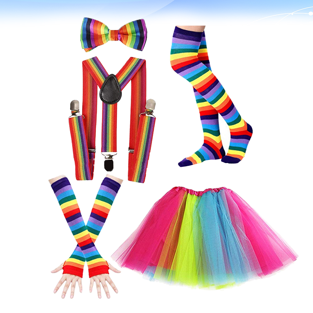 Neon Themed Party Tutu Dress 