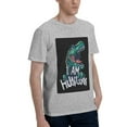thumbnail image 2 of Bingfone Hungry Tyrannosaurus Men'S Loose Fit Short-Sleeve Pocket T-Shirt, 2 of 7