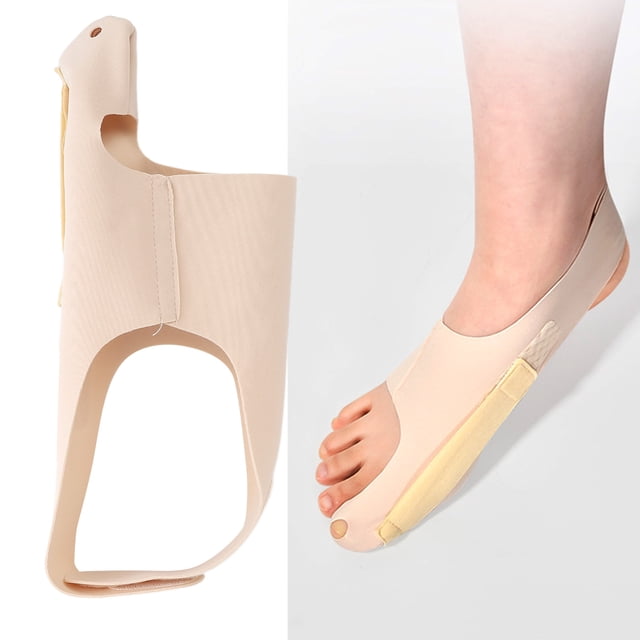 Bunion Corrector with Pressure Distribution, Decompression Hole, Adjustable Force, Secure Fixation, Comfortable Fabric for Hallux Valgus