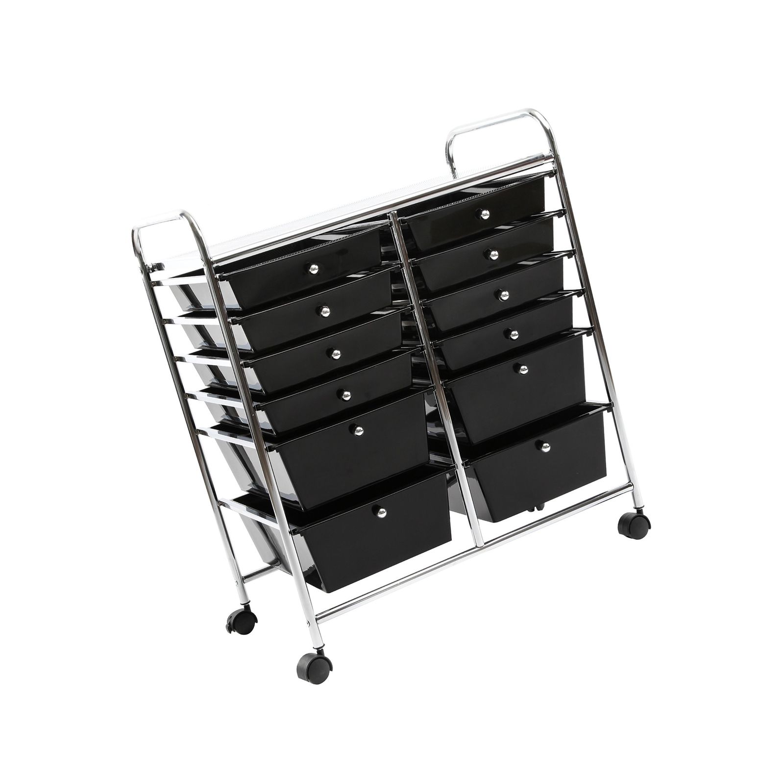 Organisation Aufbewahrung Finnhomy 12 Drawer Plastic Portable
