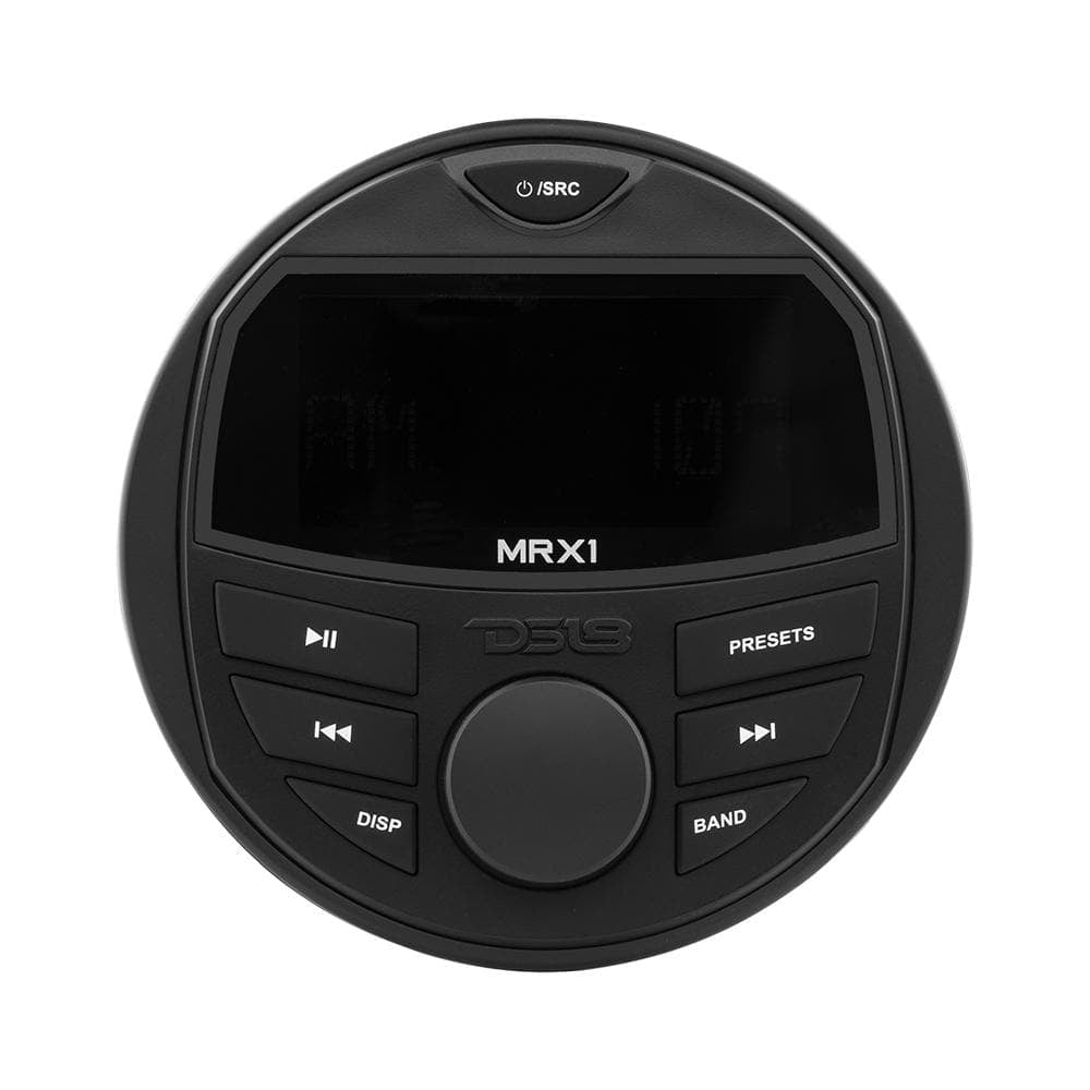 Buy DS18 MRX1 HYDRO Round Marine Head Unit with 1 Zone and Bluetooth