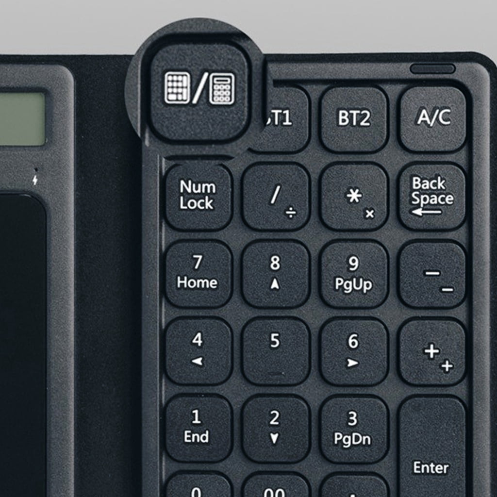 Transportable Dense Combined Keyset With Touchpanel Calculator And Permanent ABS Plan