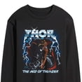 thumbnail image 3 of Marvel Thor - Metal Band Style - Men's Long Sleeve Graphic T-Shirt, 3 of 5