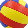 thumbnail image 2 of Profesional estándar oficial tamaño 5 voleibol interior / exterior equipo de durabilidad de suave para entrenamiento en pya Rojo amarillo azul Baoblaze Pelota de voleibol suave, 2 of 6
