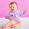 Bright Starts Rattle and Shake Barbell Toy, Ages 3 months +