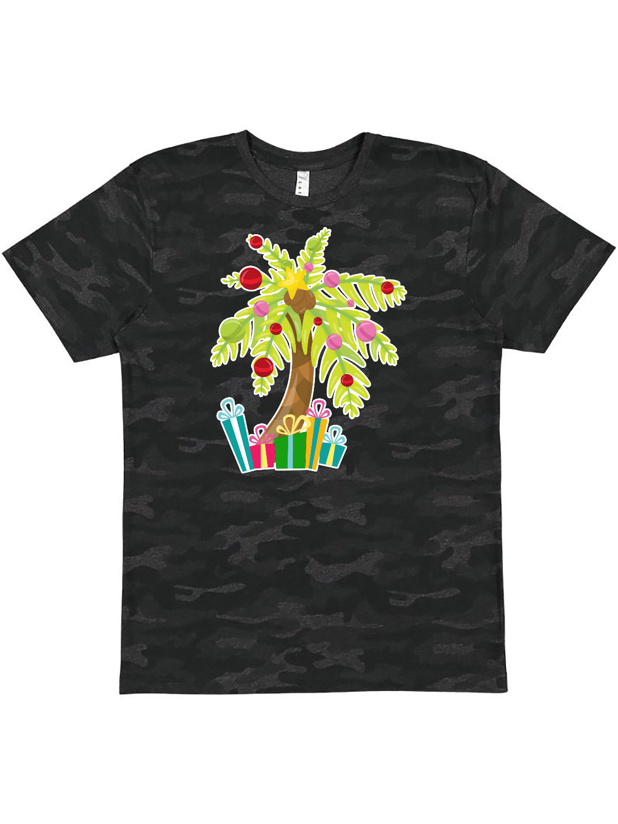 christmas palm tree shirt