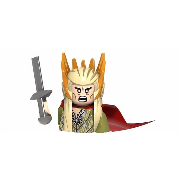 Medieval Warrior Soldier Mini Figure Building Blocks Set, Elf Dwarf Ranger Human Wizard Character Model, DIY Assembled Educational Toy Gift for Kids Boys Girls