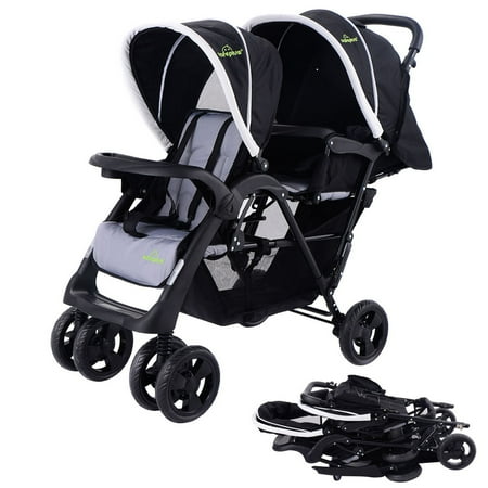 Valco Baby Tri Mode Twin Stroller - Costway Foldable Twin Baby Double Stroller Kids Jogger Travel Infant Pushchair