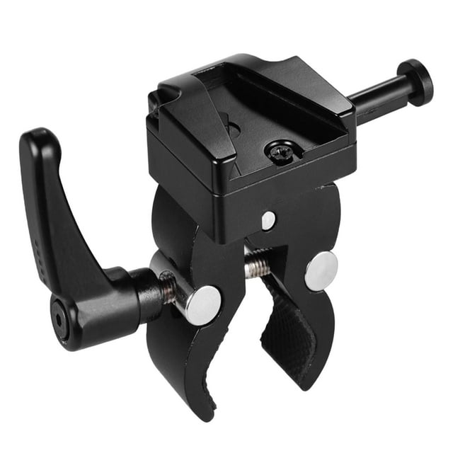Adaptador de batería de montaje en abrazadera, accesorios de fotografía universales Adaptador de liberación rápida, para montaje en de Hugo Adaptador de montaje en V