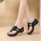 thumbnail image 5 of Amzcrzy Zapatos de mujer,Zapatos de mujer,Zapatillas de mujer, Sandalias de playa para mujer, de suela gruesa, informales, antideslizantes, de verano Sandalias Mujer Zapatillas De Casa, 5 of 5