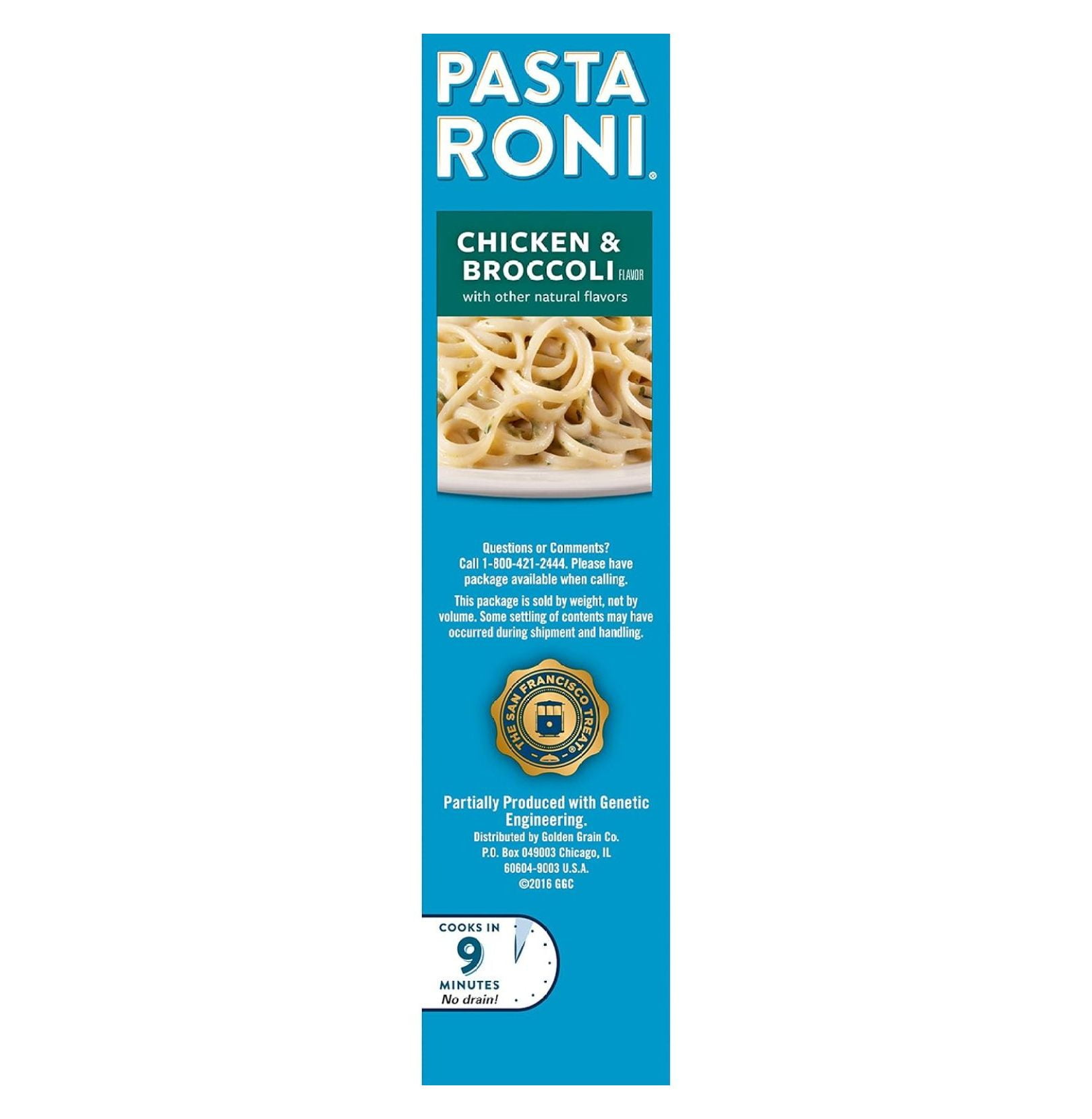 DJWCB Chicken & Broccoli Linguine Mix 4.7 Ounce (Pack of 12 Boxes)