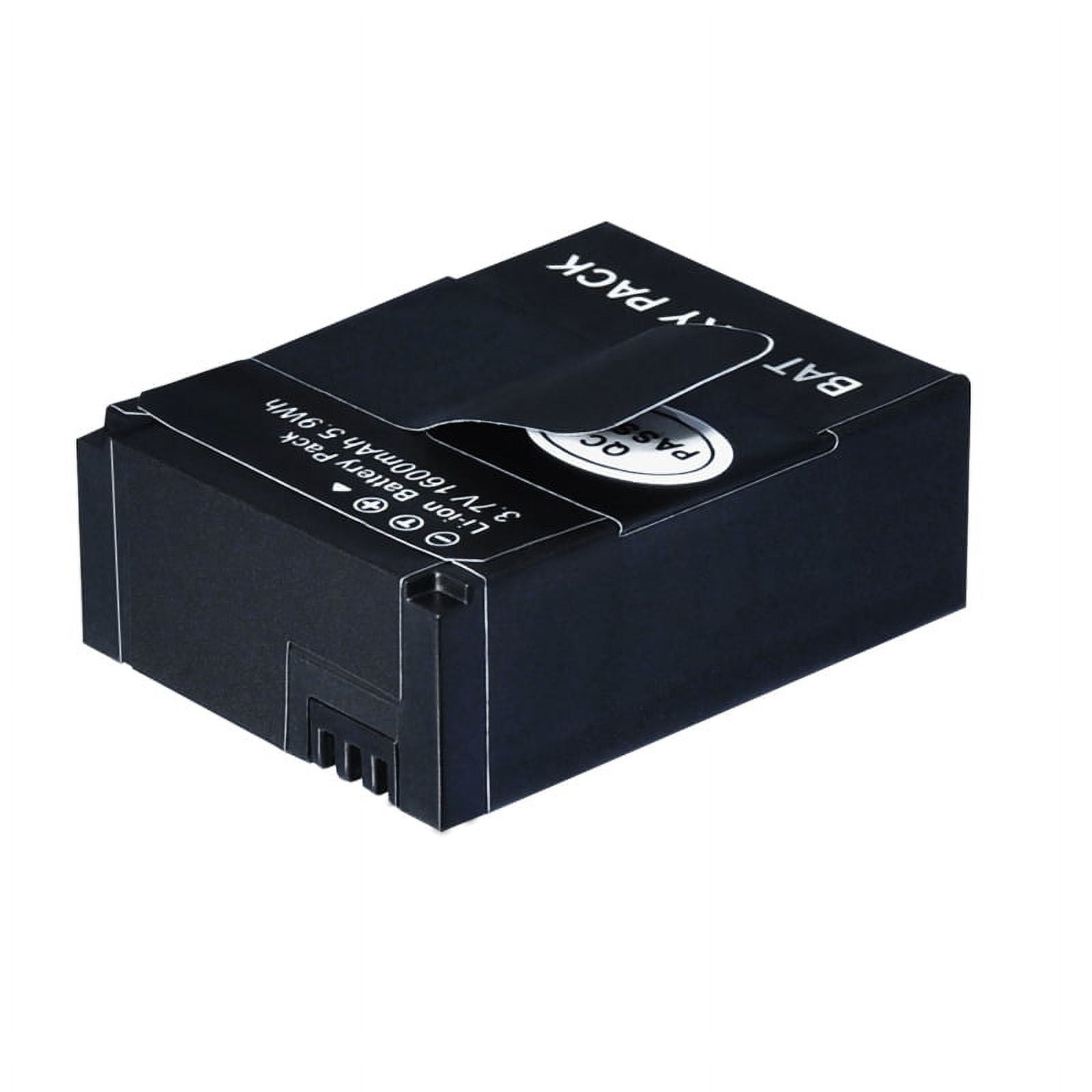 Lot De 2 Batteries + Chargeur Double Pour GoPro HERO3/HERO3+ - 1050mAh - Compatible AHDBT-301/302