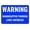 Warning Sign 5, variant on Warning Genius at Work Funny Metal Tin Sign - 12×8 Inches, Retro Vintage, Home Bar Office Man Cave Dorm Room Bathroom Shop Mural Decor