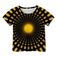 thumbnail image 3 of Boys Shirts Size 6-7 Orange Fashion Cool 3D Graphic Short Sleeve T-Shirts Gift Trendy Kid Shirt Casual Crewneck Soft and Breathable Shirts Pullover Tops Daily Wear, 3 of 3
