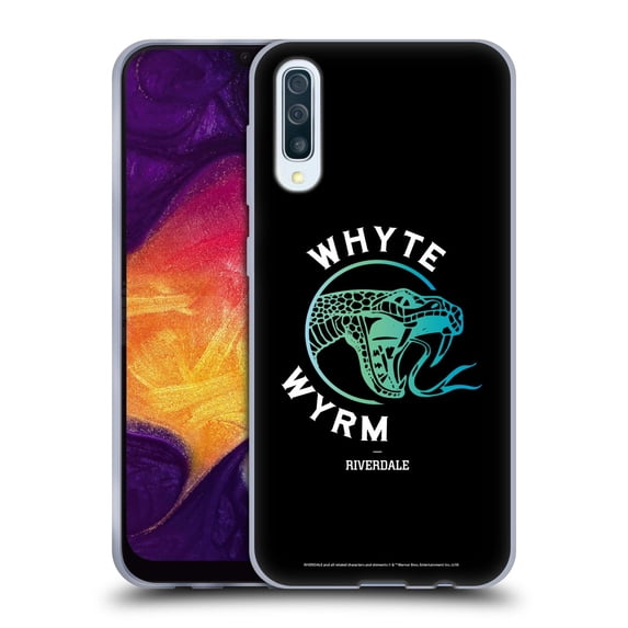 Head Case Designs Officially Licensed Riverdale Graphic Art Whyte Wyrm Soft Gel Case Compatible with Samsung Galaxy A50/A30s (2019)